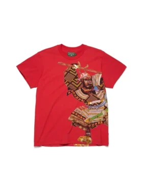 Yasuke T-shirt rood