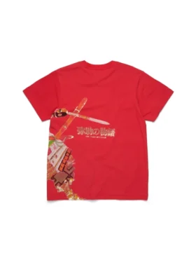 Yasuke T-shirt rood