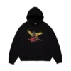 Zwarte Cherub-hoodie, zwart